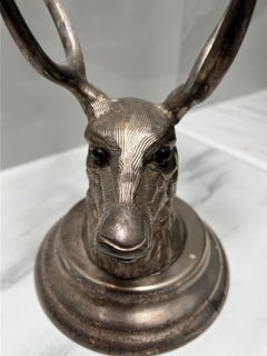 Christian Dior Deer Silver Plated 8 Candles One of a Kind Chandelier