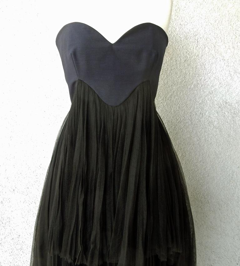 christian dior tulle dress