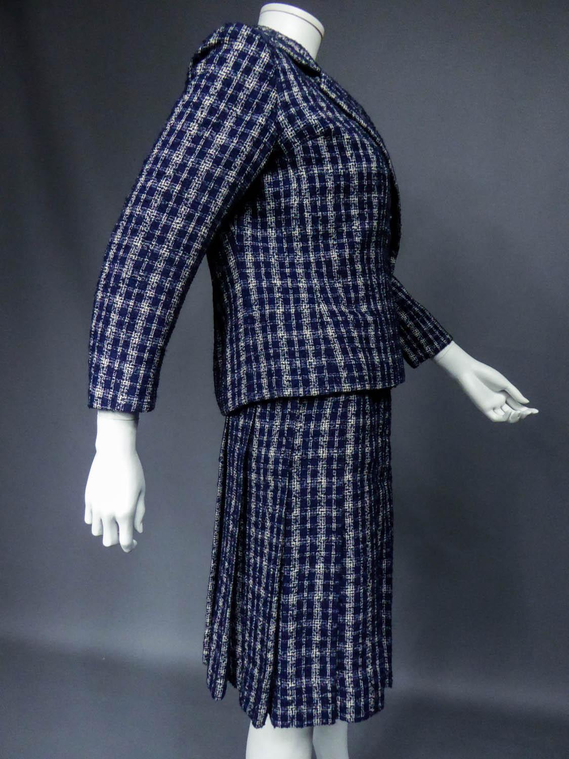 Christian Dior Demi Couture Skirt Suit Set -  numbered 46475 Circa 1962-1965 7