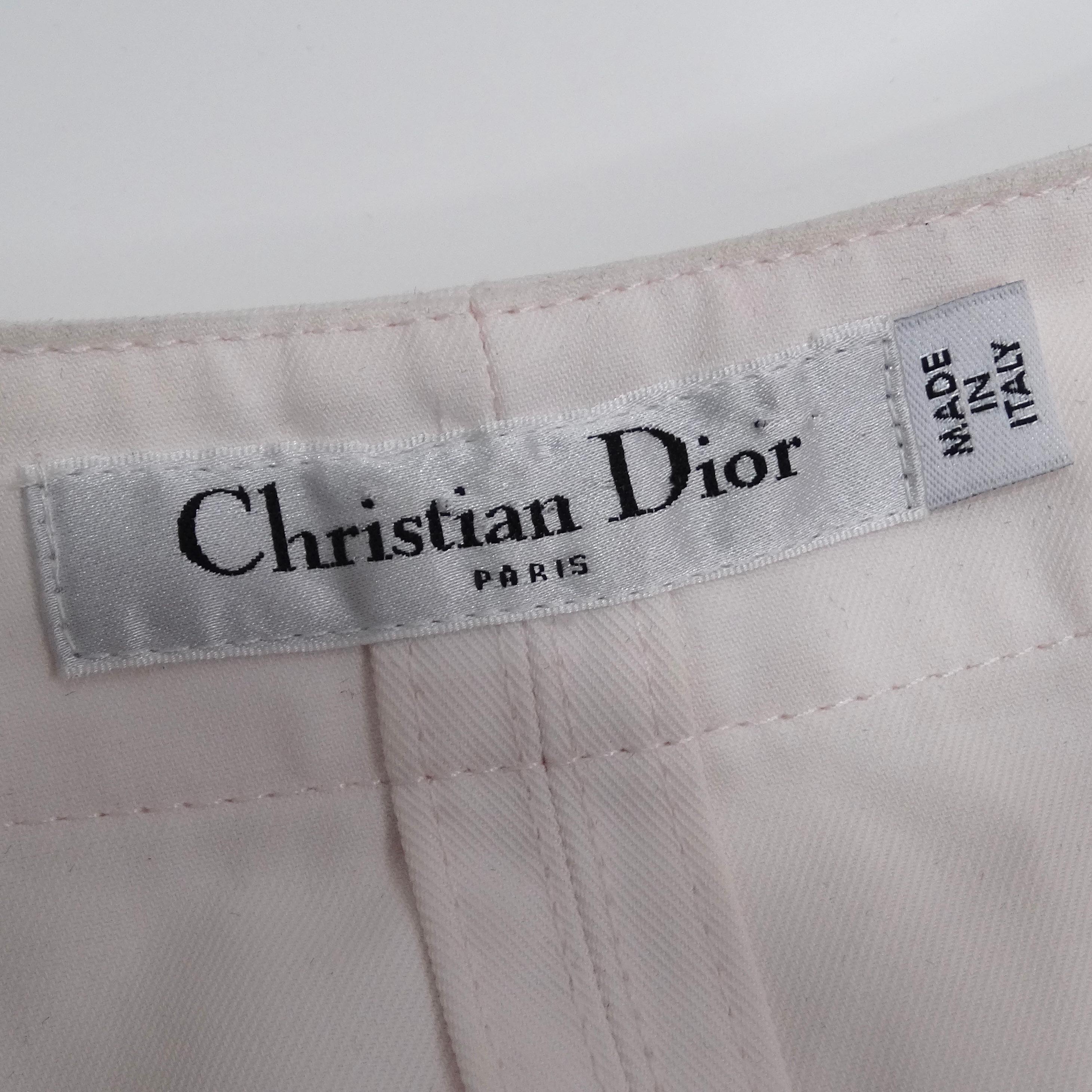 Christian Dior Denim Embroidered Sleeveless Dress For Sale 4
