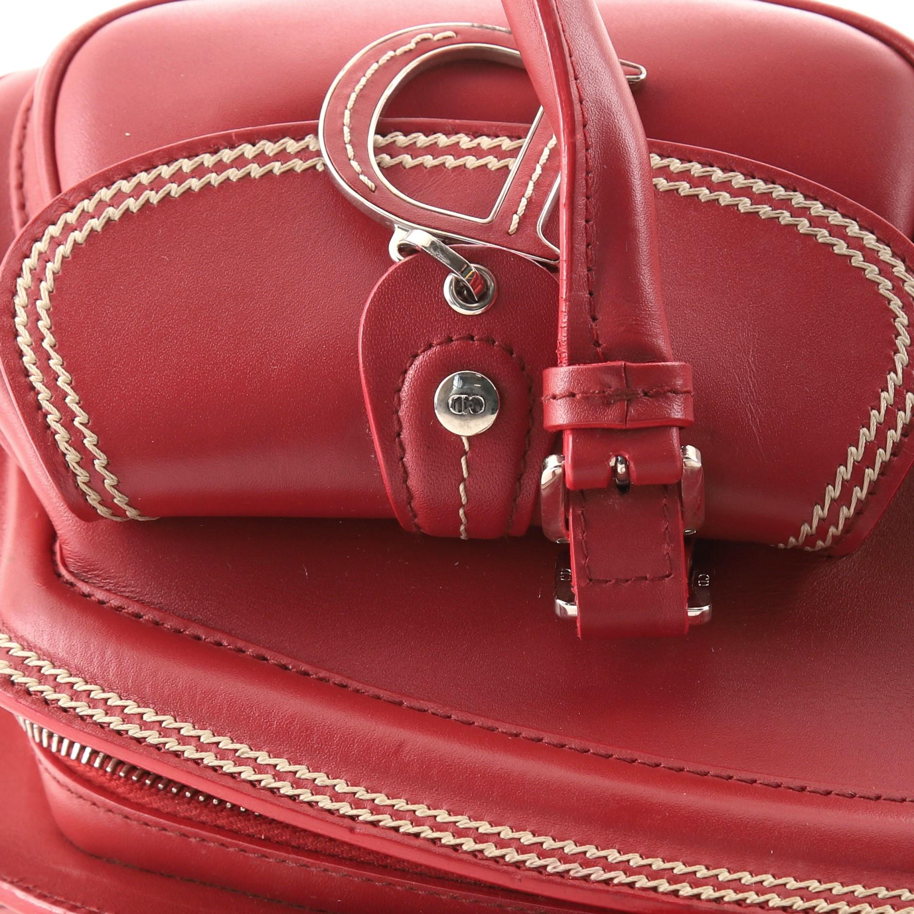 Christian Dior Detective Handle Bag Leather Medium 1
