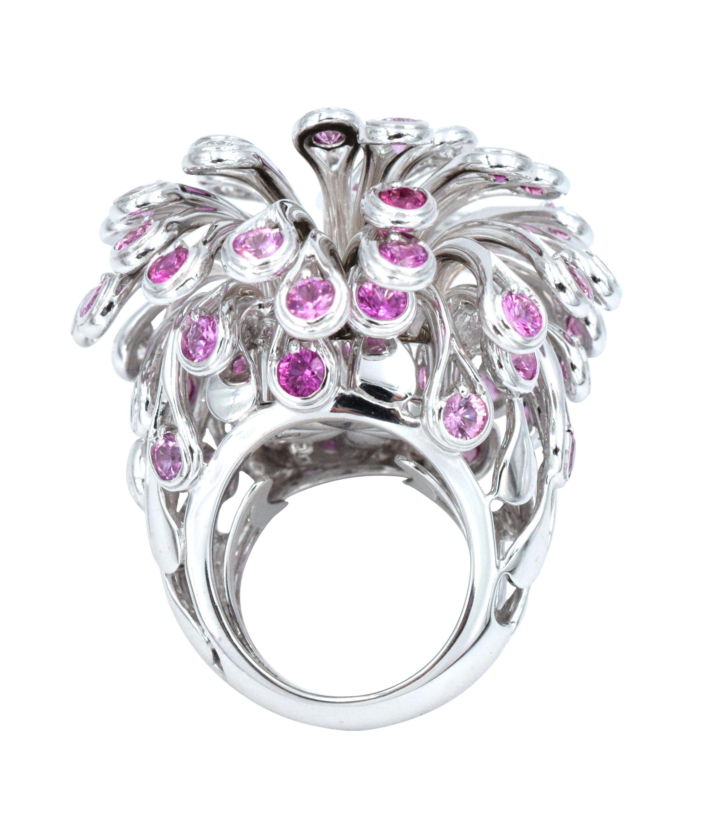 pink dior ring