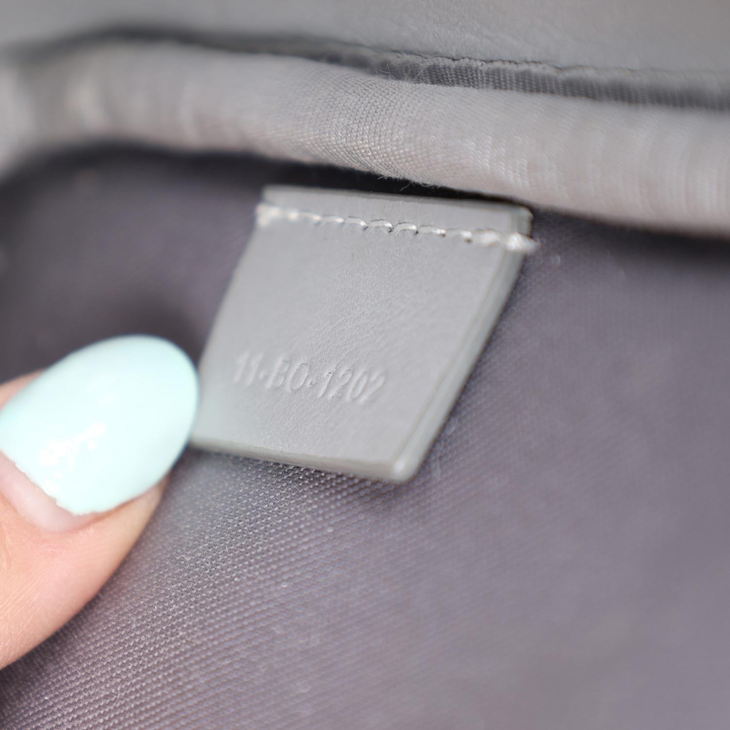 Bolso para mascotas CHRISTIAN DIOR Diamond Canvas Calfskin Hit The Road Gris en venta 10