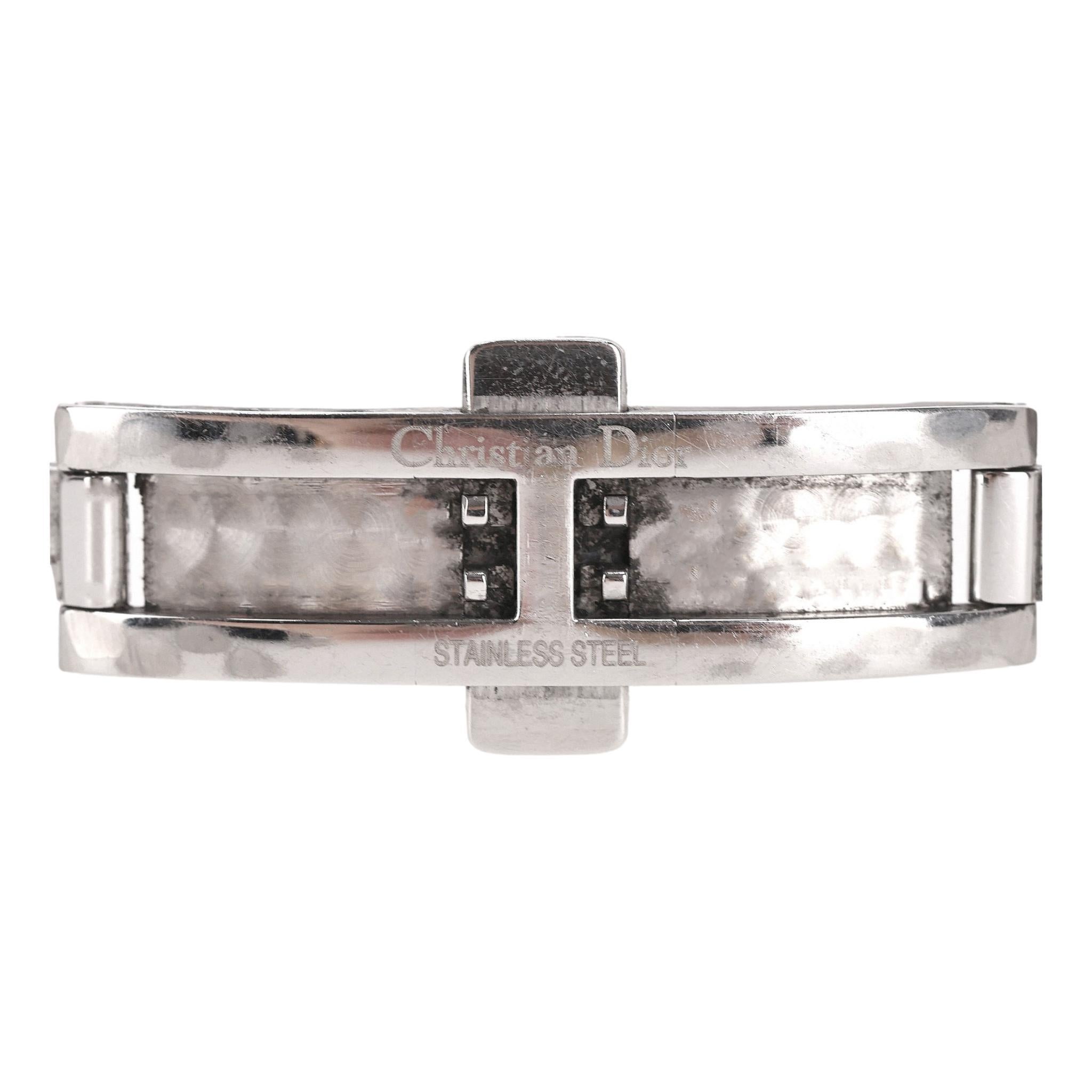 Christian Dior Diamond Dot Dial & Mother Of Pearl Baby D Watch 2