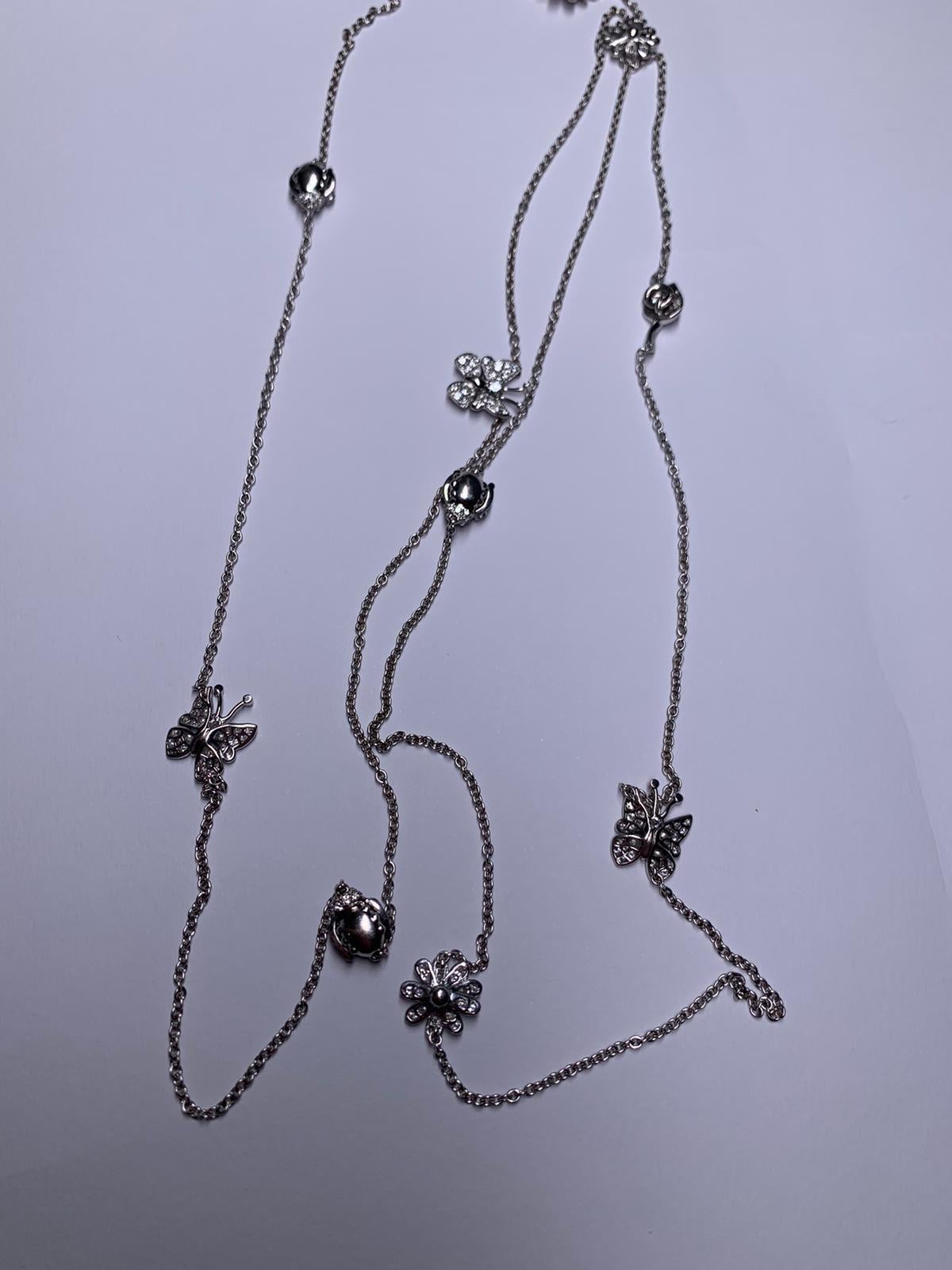 Christian Dior Diamant-Halskette  Damen im Angebot