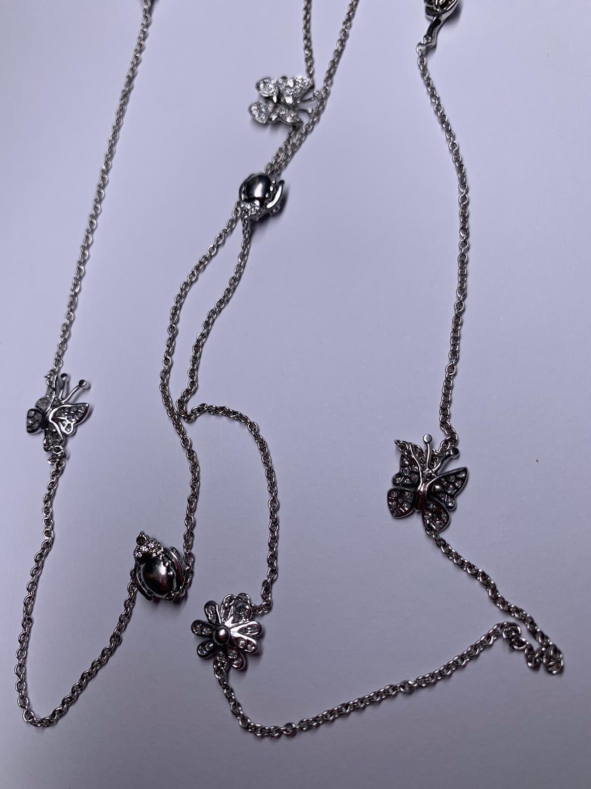 Christian Dior Diamant-Halskette  im Angebot 1