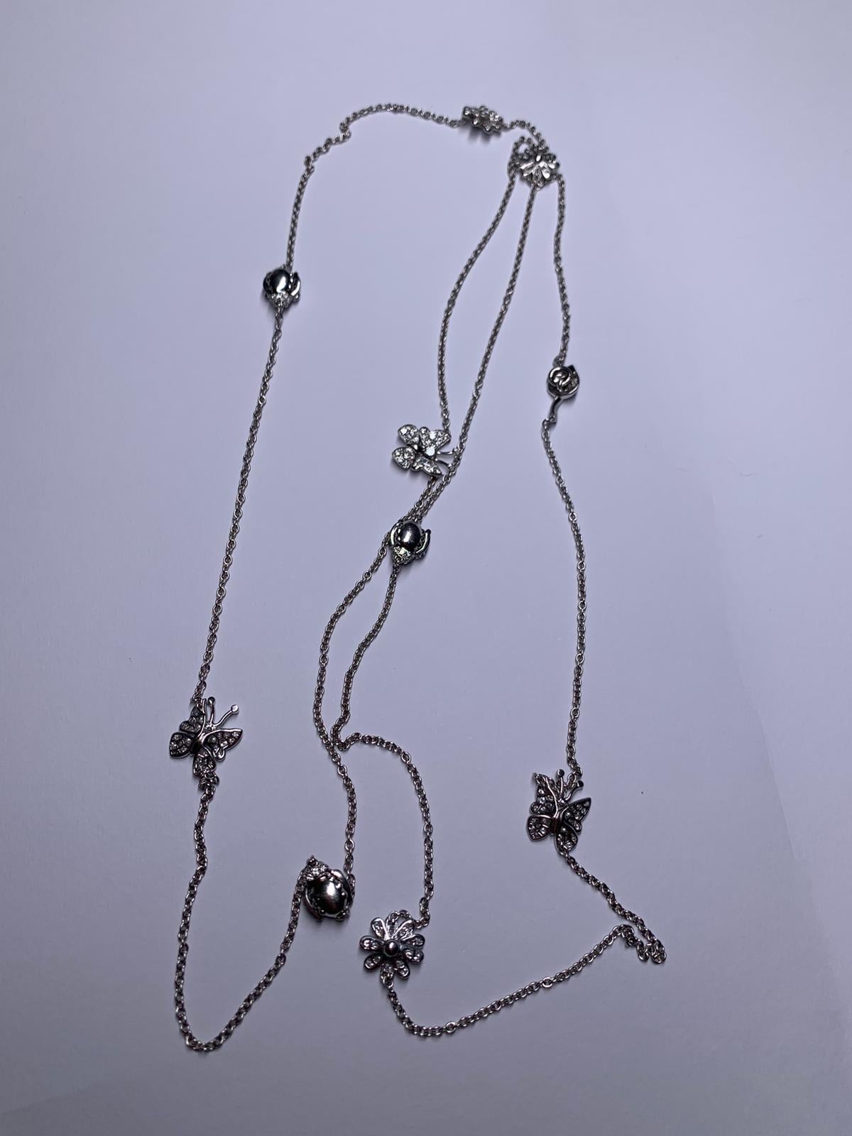 Christian Dior Diamant-Halskette  im Angebot 2