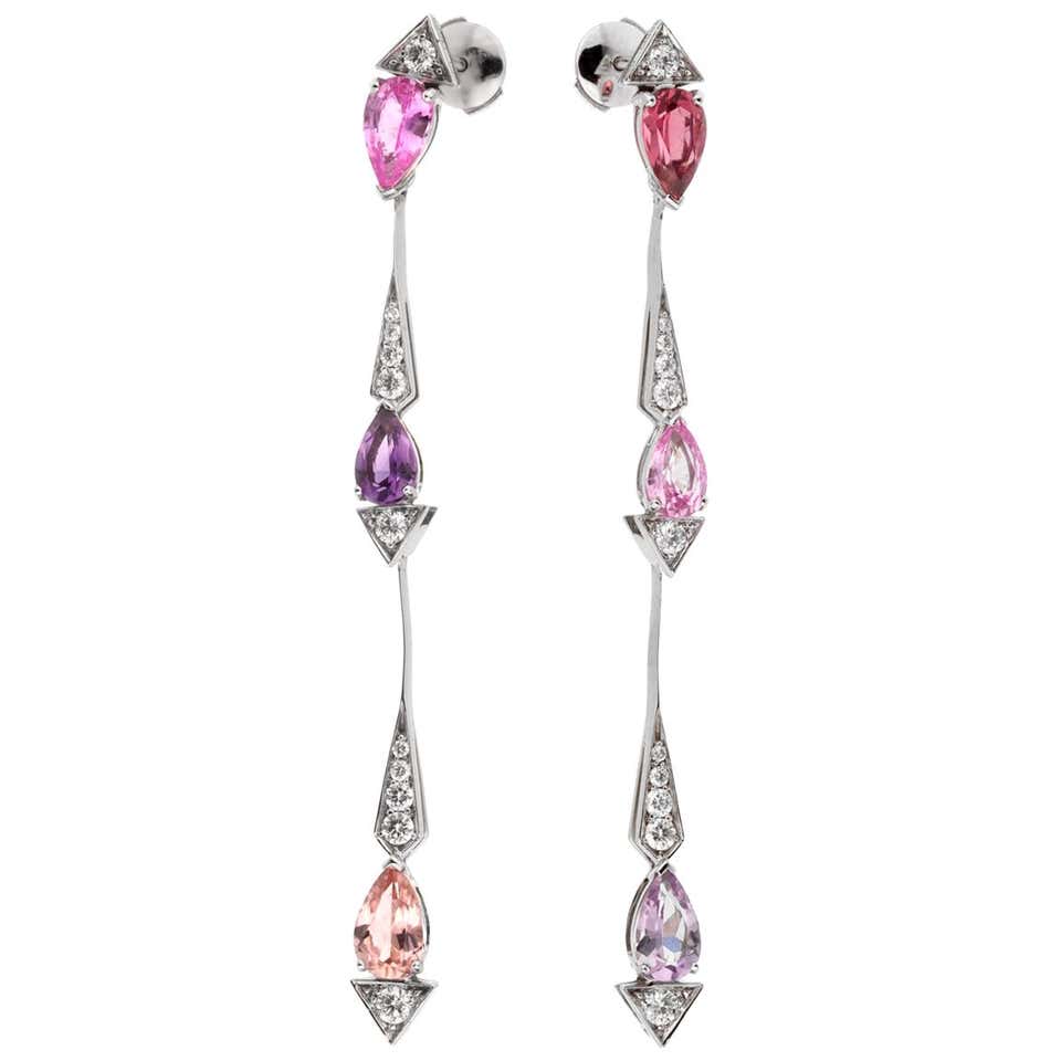 Christian dior diamond earrings Outlet