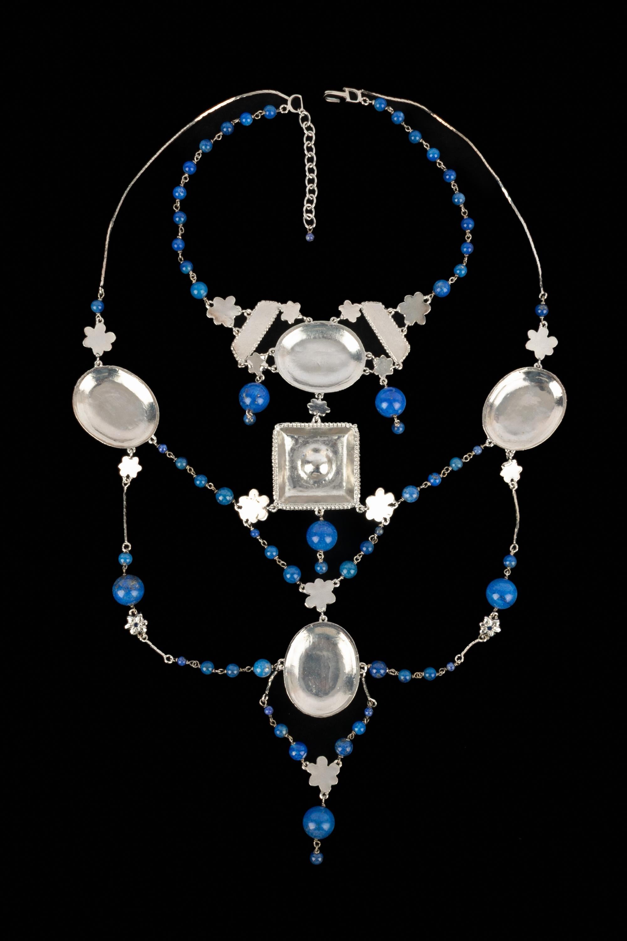 Christian Dior Collier dickey Haute Couture Eté 2002 en vente 4