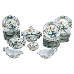 Christian Dior - Dinner Service Faenza Italian Faience - 41 Pieces - 12 People