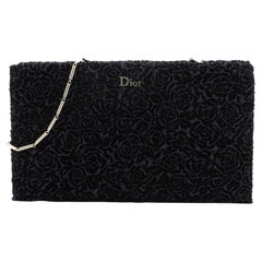 Christian Dior Dior Frame Chain Clutch Velvet