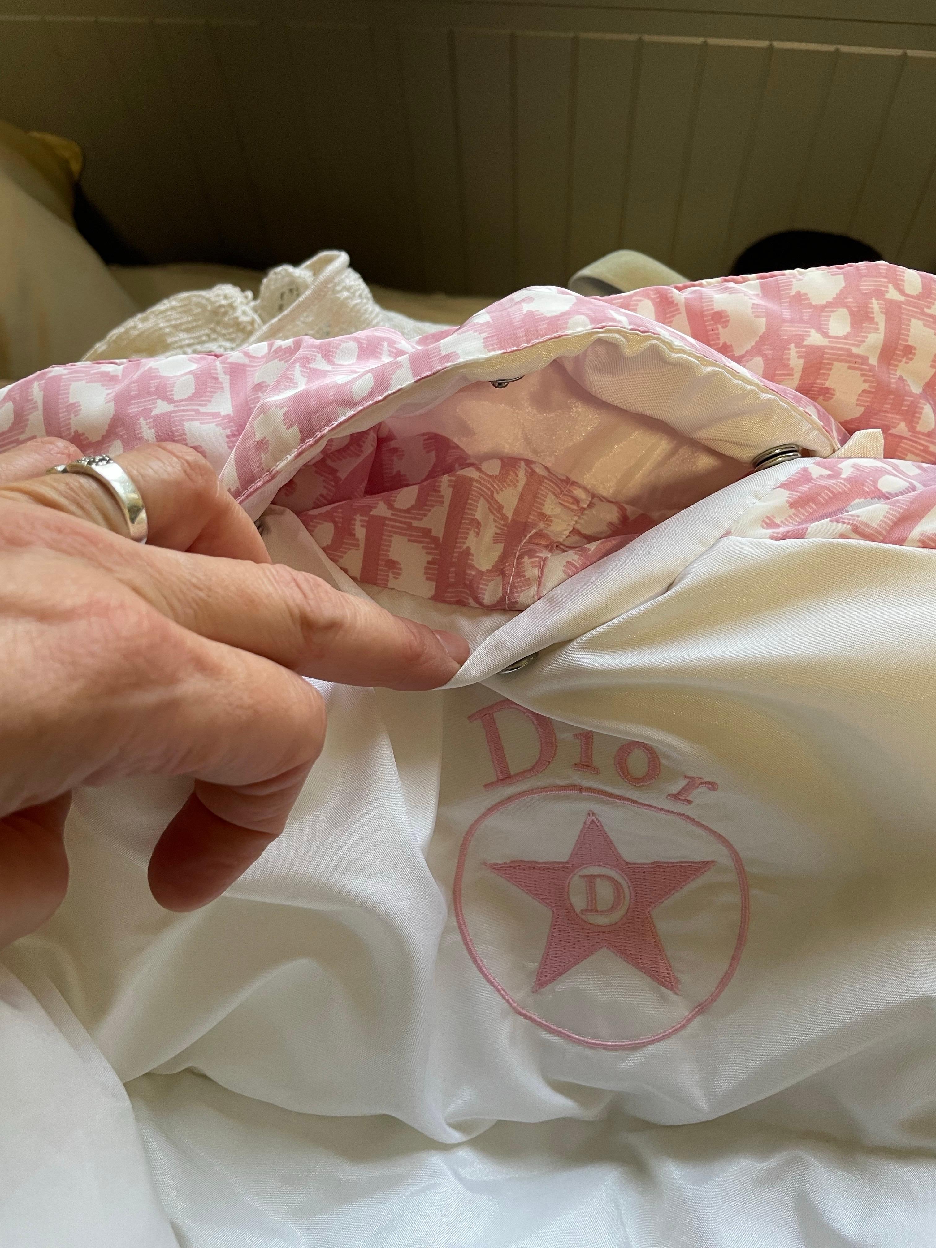 Grigio CHRISTIAN DIOR. Giacca Monogram obliqua Dior bambina di 6 anni in vendita