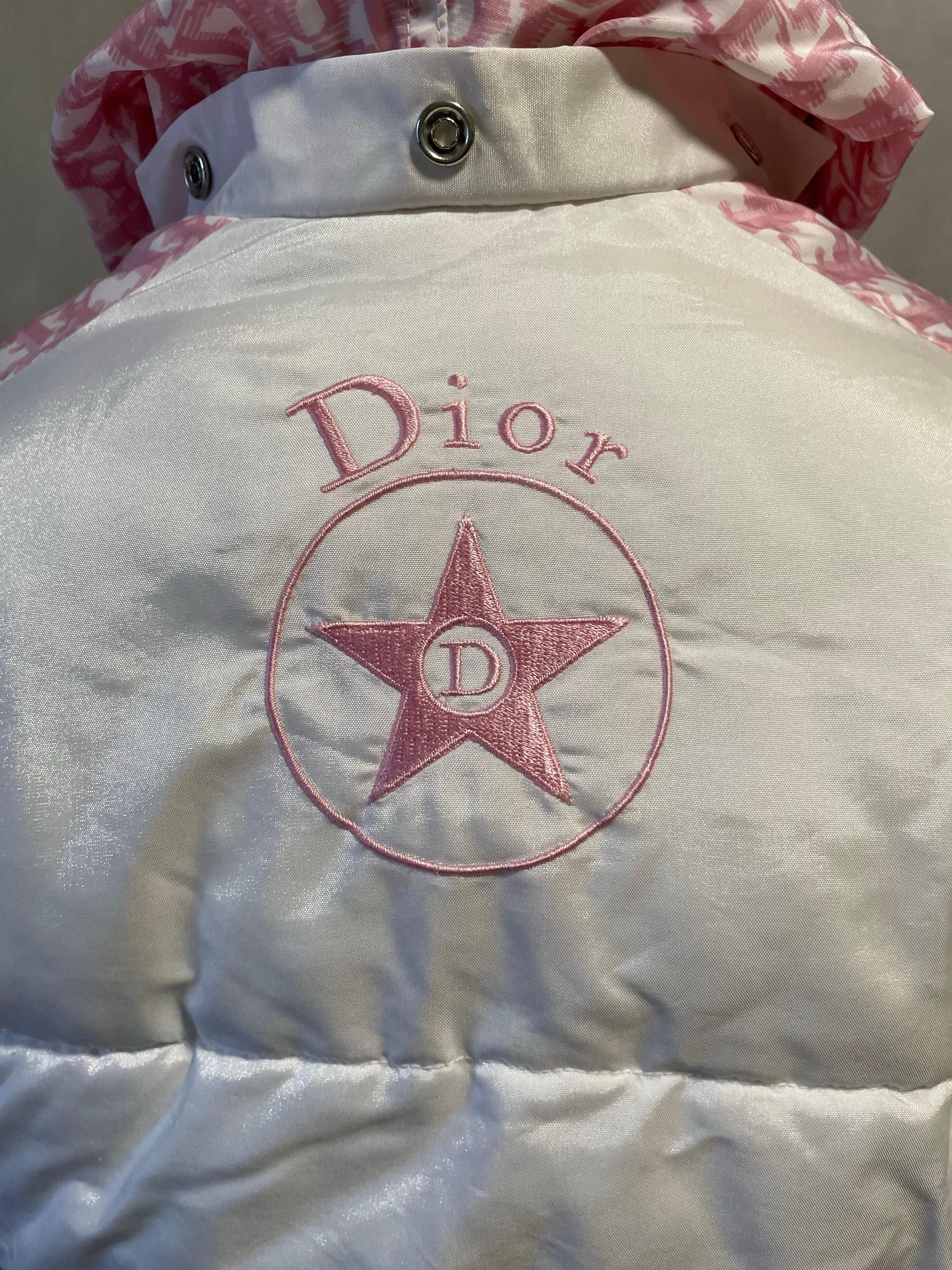 CHRISTIAN DIOR. Giacca Monogram obliqua Dior bambina di 6 anni in vendita 4