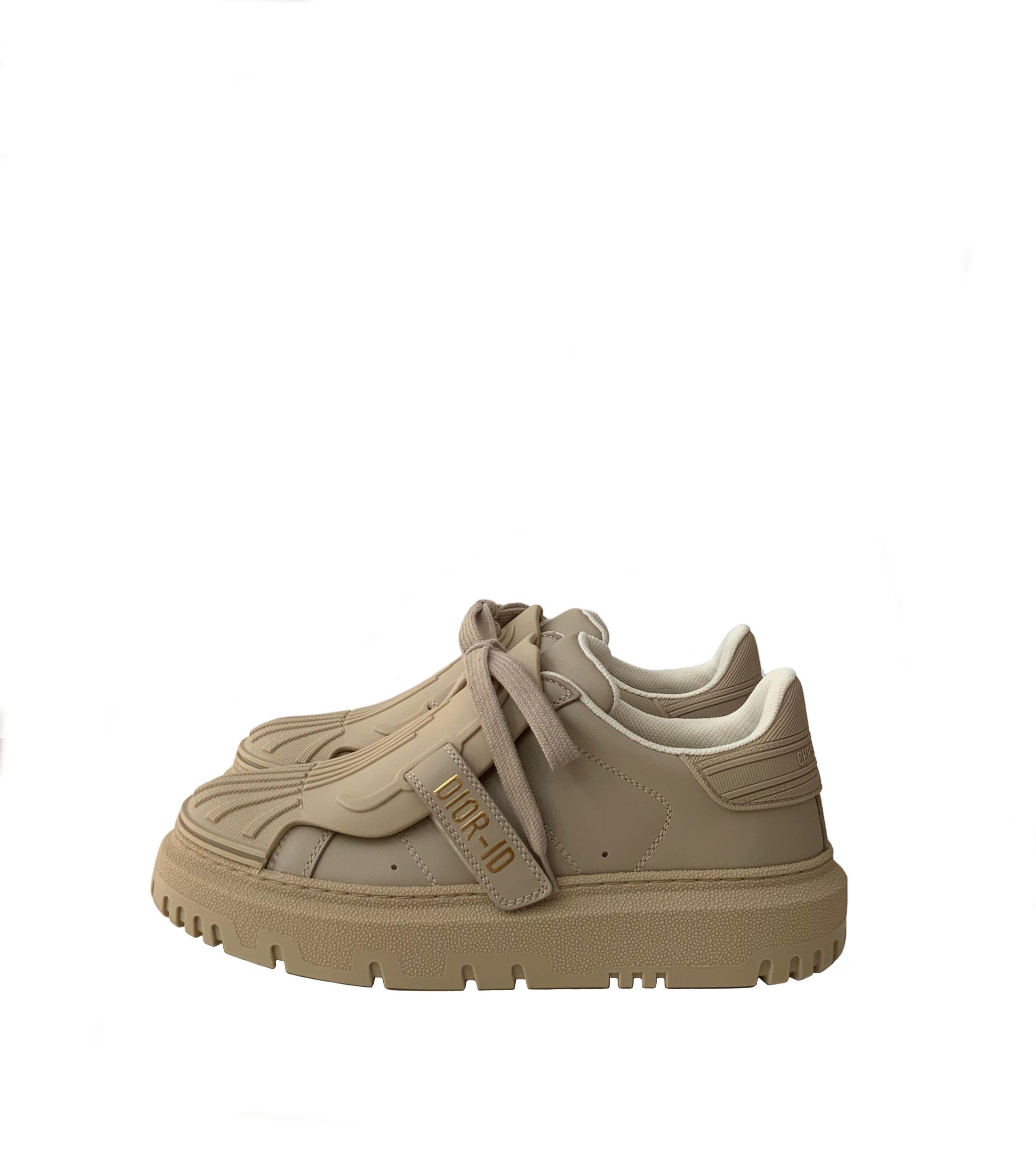 Brown Christian Dior Dior-ID Sneakers