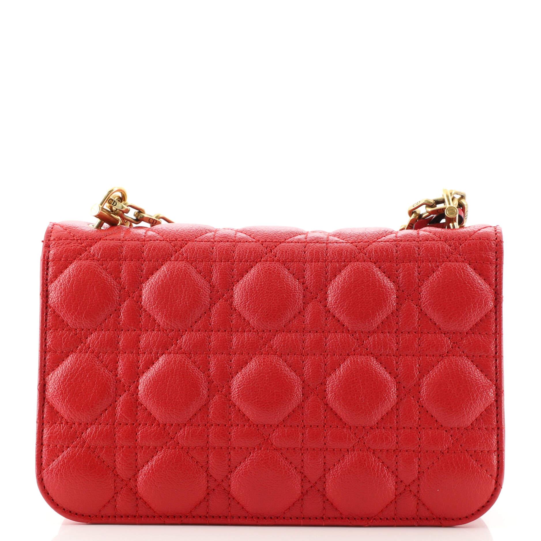 dior red purse