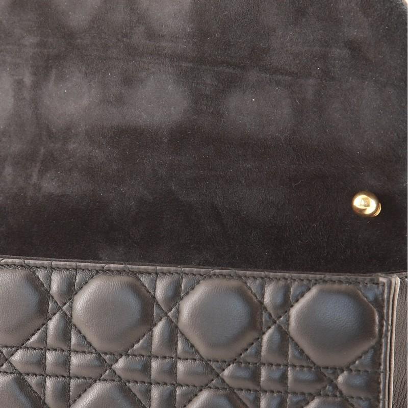 Christian Dior Dioraddict Flap Bag Cannage Quilt Lambskin Small 2
