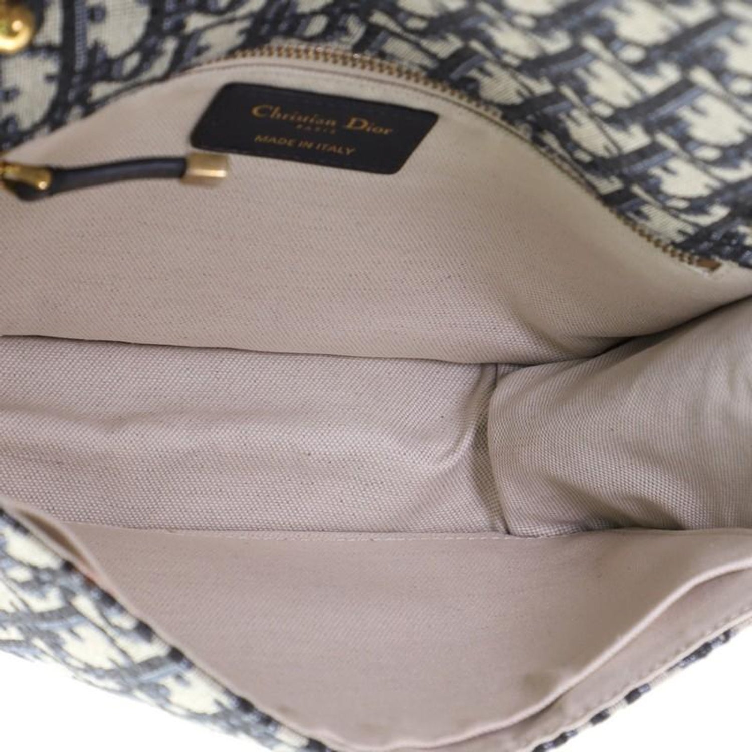 Christian Dior Dioraddict Flap Bag Oblique Canvas Medium For Sale