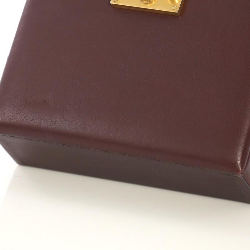 Women's Christian Dior Dioraddict Lockbox Bag Leather Small