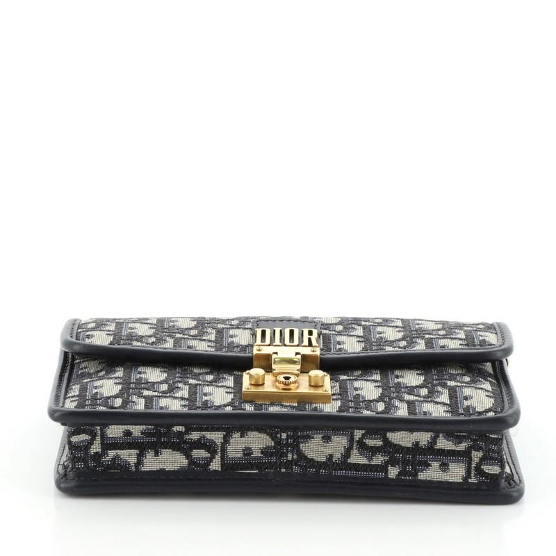 dior canvas wallet