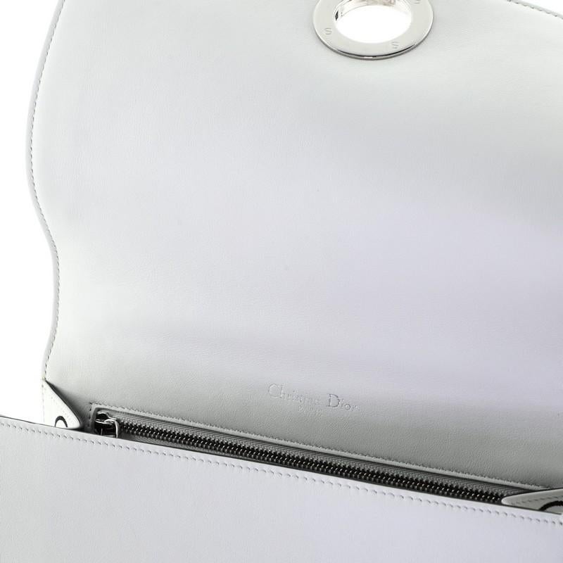 Christian Dior Diorama Clasp Flap Bag Embroidered Leather Medium 1