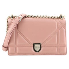 Christian Dior Diorama Flap Bag Calfskin Medium
