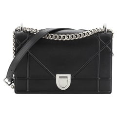 Christian Dior Diorama Flap Bag Calfskin Medium