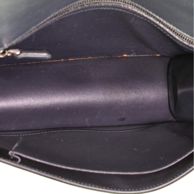 Christian Dior Diorama Flap Bag Cannage Embossed Calfskin Medium at 1stDibs