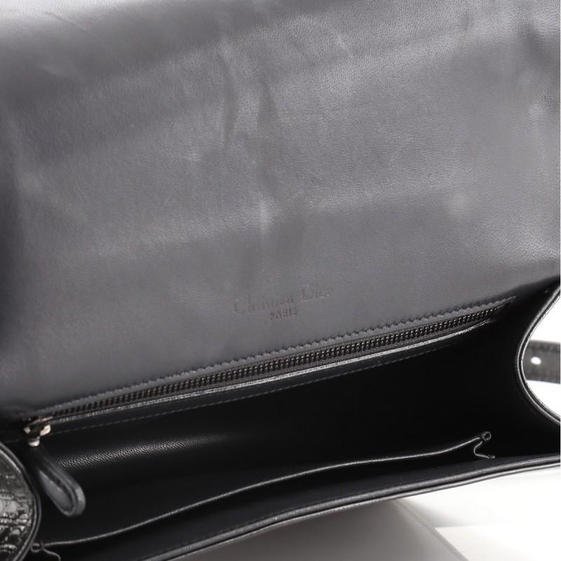 Christian Dior Diorama Flap Bag Cannage Embossed Calfskin Medium 1