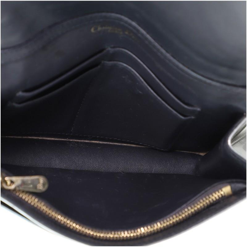 Christian Dior Diorama Flap Bag Cannage Embossed Calfskin Mini In Good Condition In NY, NY