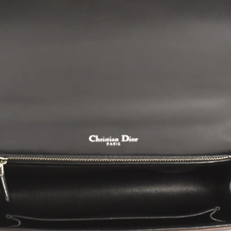 Women's or Men's Christian Dior Diorama Flap Bag Cannage Embroidered Leather Medium