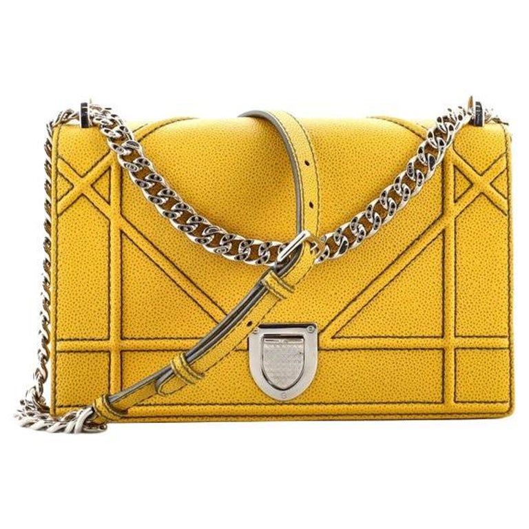 Christian Dior Diorama Flap Bag Calfskin Medium at 1stDibs