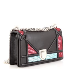 Christian Dior Diorama Flap Bag Lambskin Mini