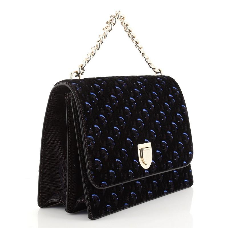 dior velvet oblique pouch