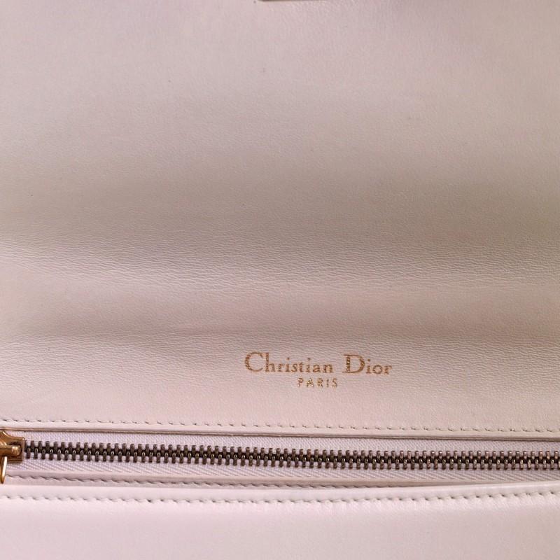 Christian Dior Diorama Flap Bag Studded Leather Small In Fair Condition In NY, NY