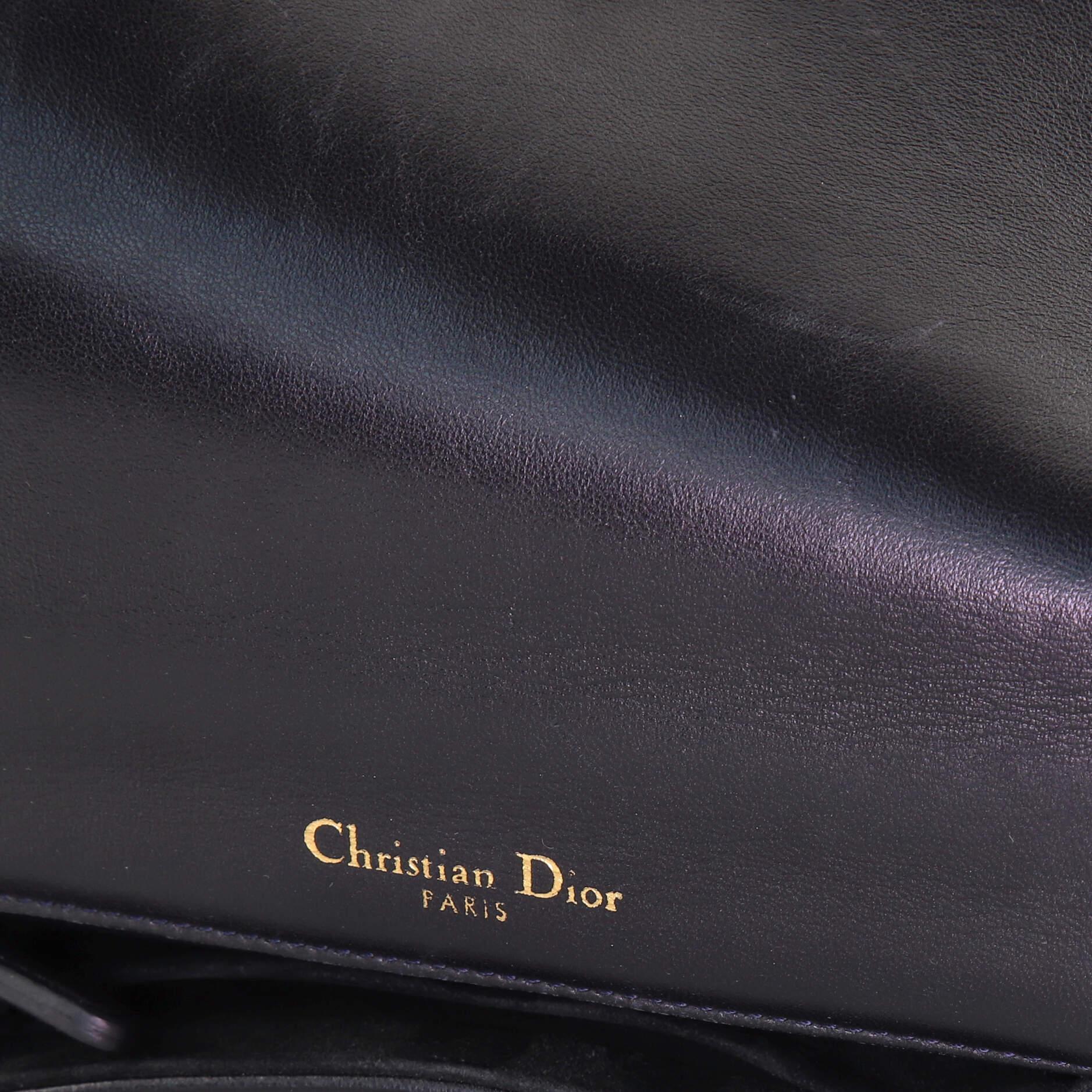 Christian Dior Diorama Flap Bag Studded Leather Small 2
