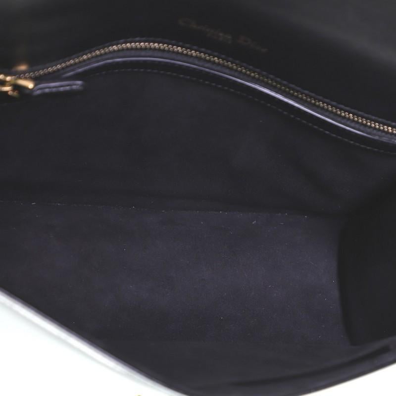Women's or Men's Christian Dior Diorama Flap Bag Studded Patent Medium