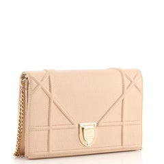 Christian Dior Diorama Wallet on Chain Leather