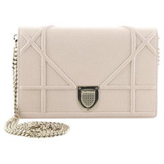 Christian Dior Diorama Wallet on Chain Leather