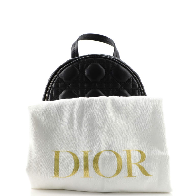 Christian Dior Dioramour Backpack Cannage Quilt Lambskin  display picture 1