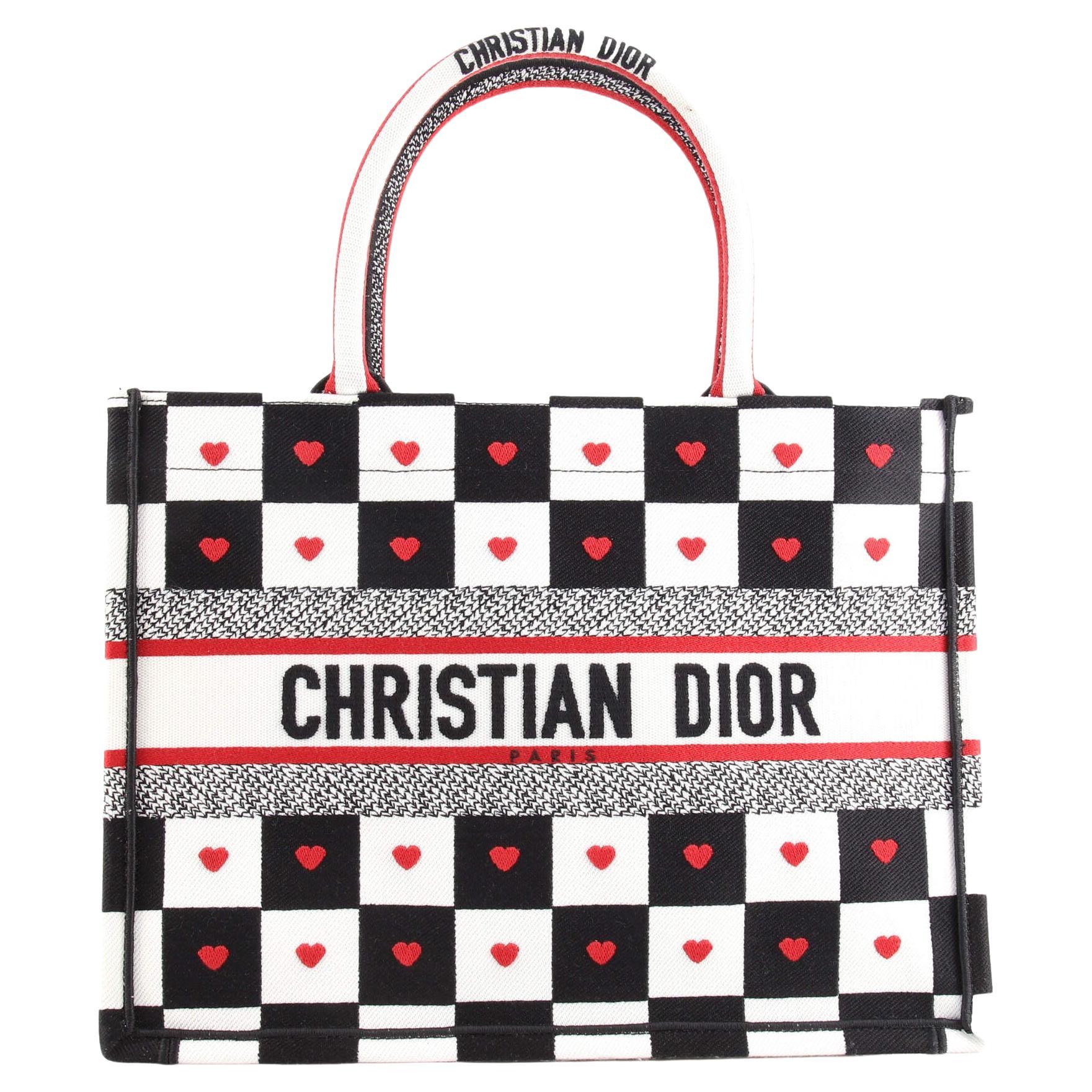 Christian Dior DiorAmour Book Tote Printed Canvas Medium For Sale at 1stDibs
