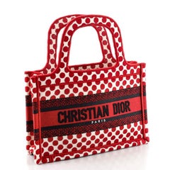 Christian Dior DiorAmour Book Tote Printed Canvas Mini