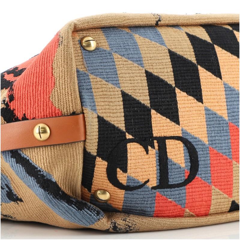 Women's or Men's Christian Dior DiorAvenue Bucket Bag Embroidered Canvas Small
