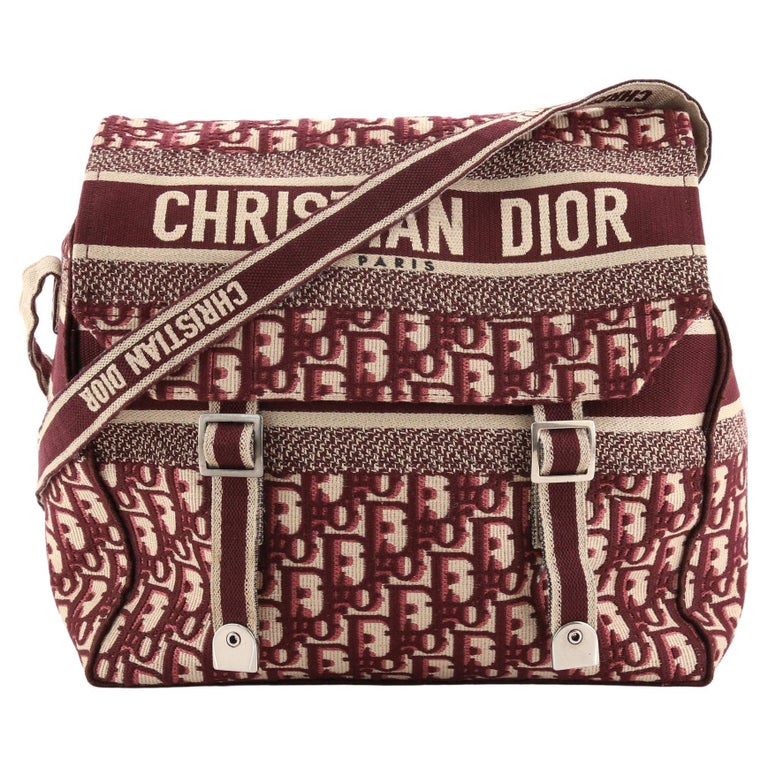 Christian Dior Diorcamp Messenger Bag Oblique Canvas at 1stDibs