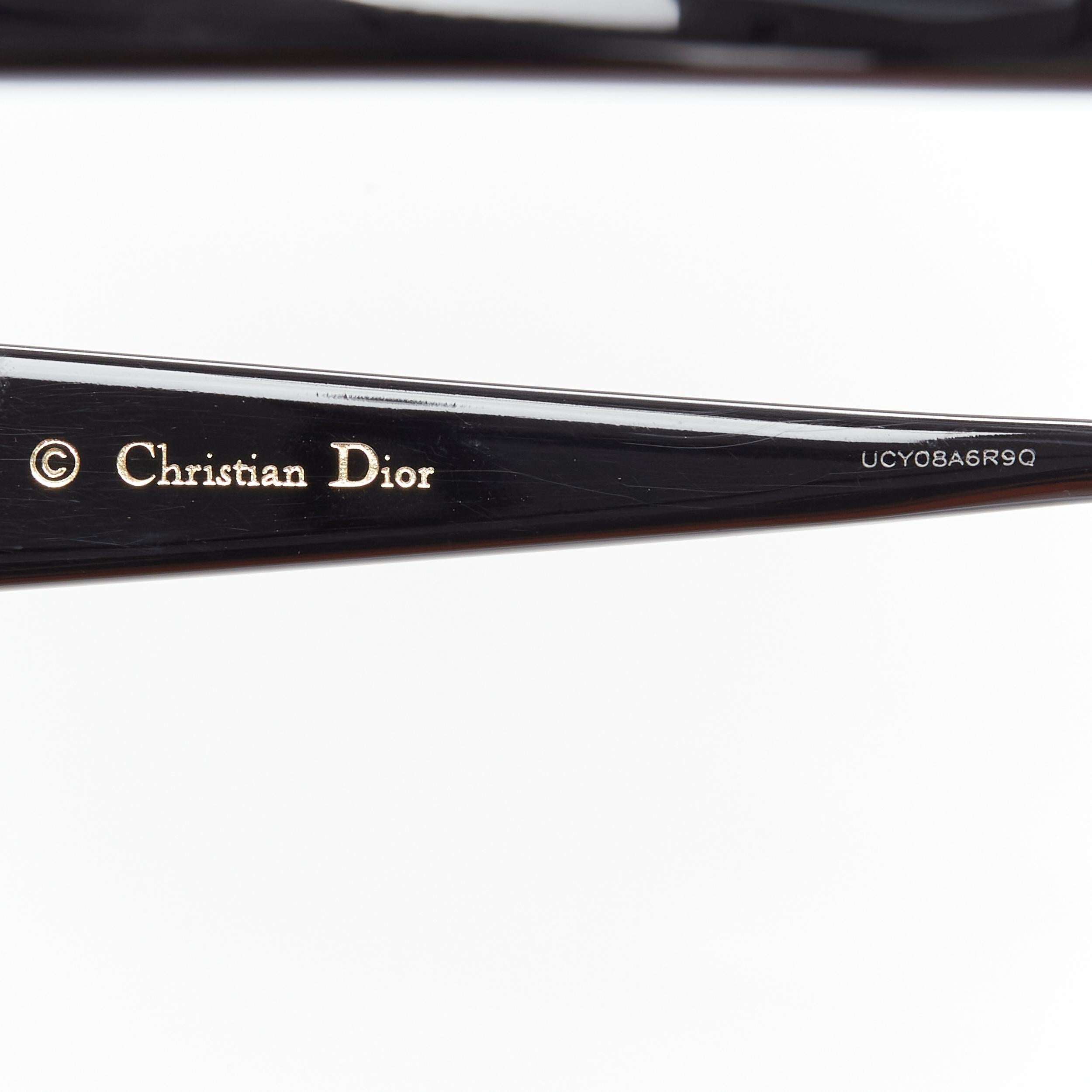 CHRISTIAN DIOR DiorClub2 J'Adior shielf black silver reflective sunglasses 1