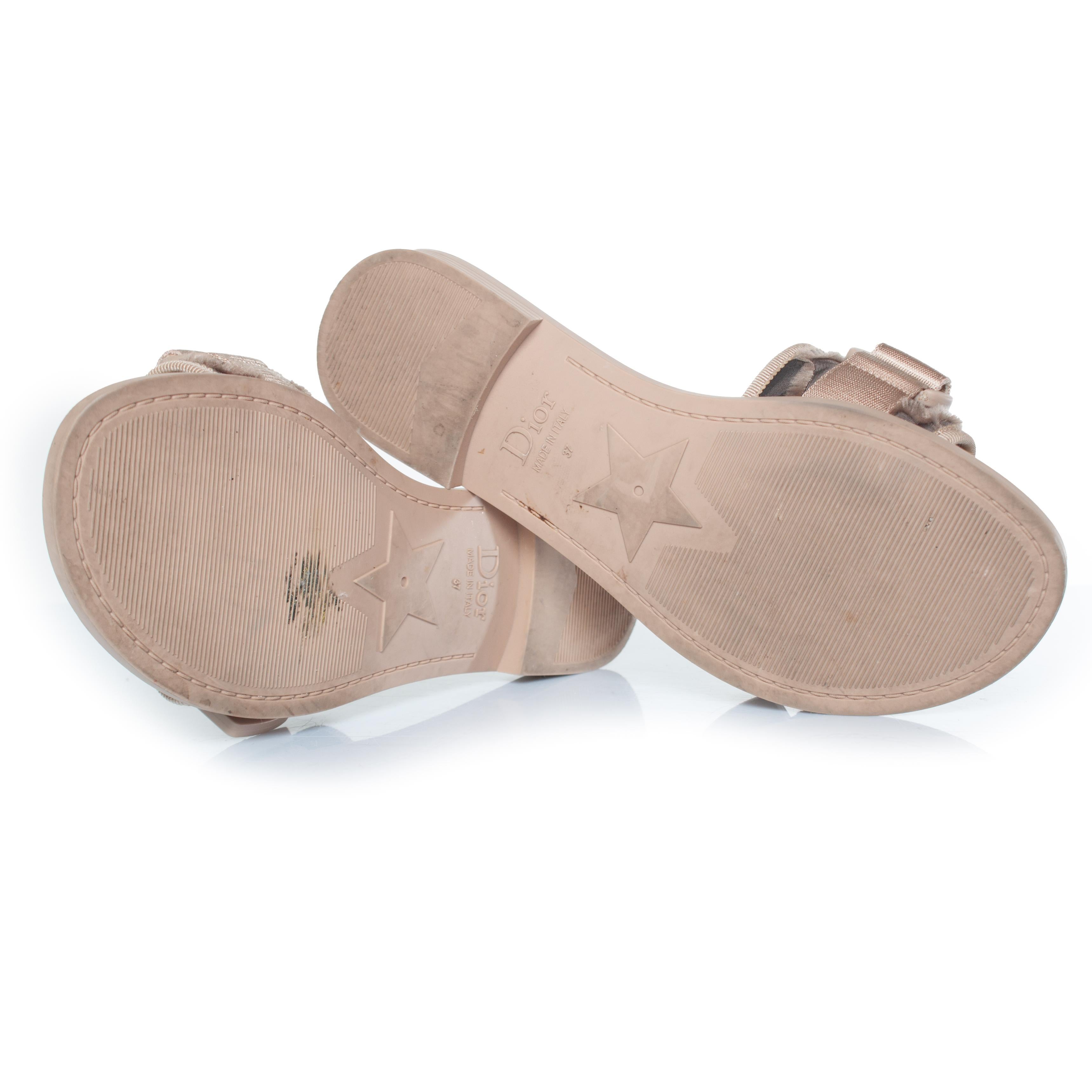 Brown Christian Dior, Dior(e)evolution camouflage sandals For Sale