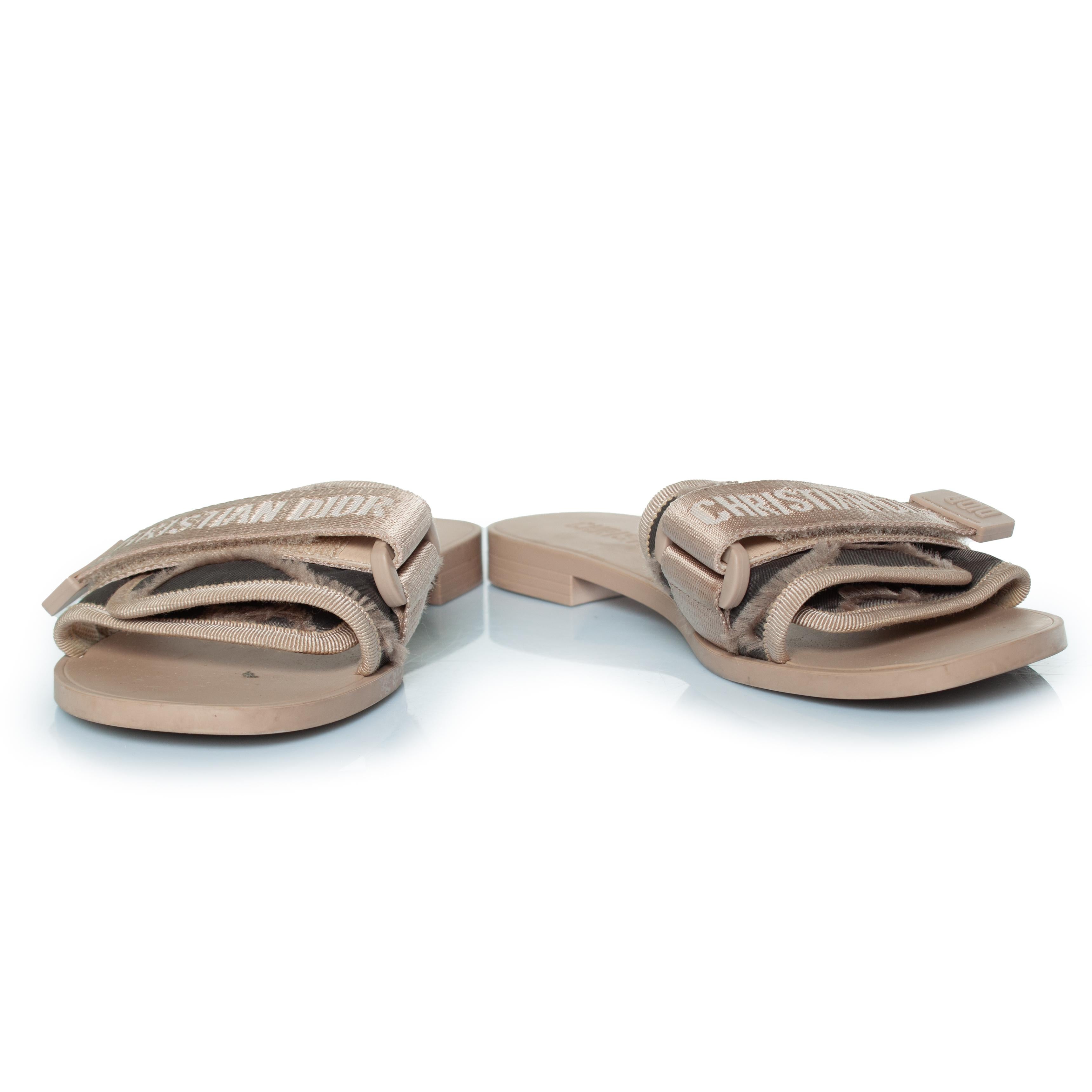 Christian Dior, Dior(e)evolution camouflage sandals In Excellent Condition For Sale In AMSTERDAM, NL