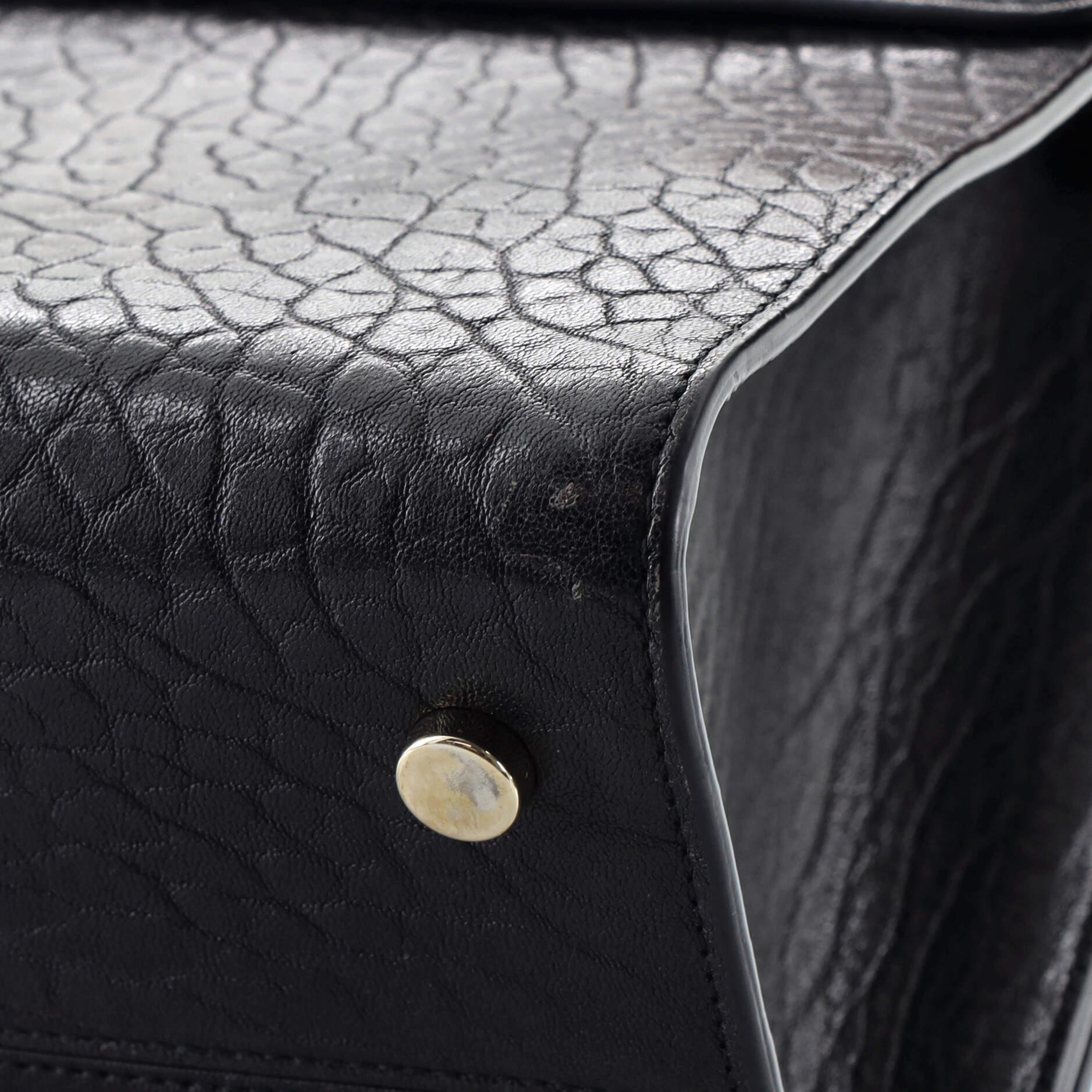 Christian Dior Diorever Bag Embellished Leather Medium 2