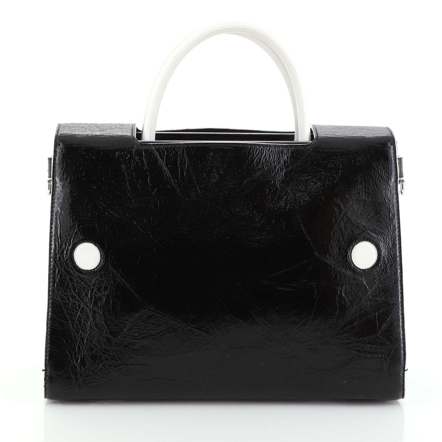 Christian Dior Diorever Handbag Leather Medium In Good Condition In NY, NY