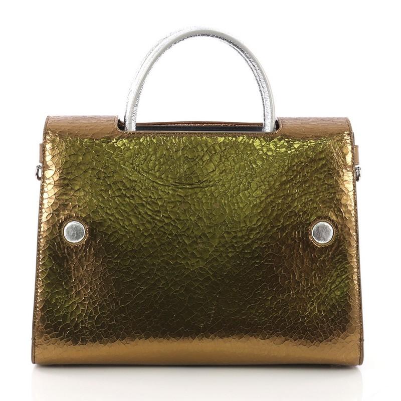 Christian Dior Diorever Handbag Leather Medium In Good Condition In NY, NY