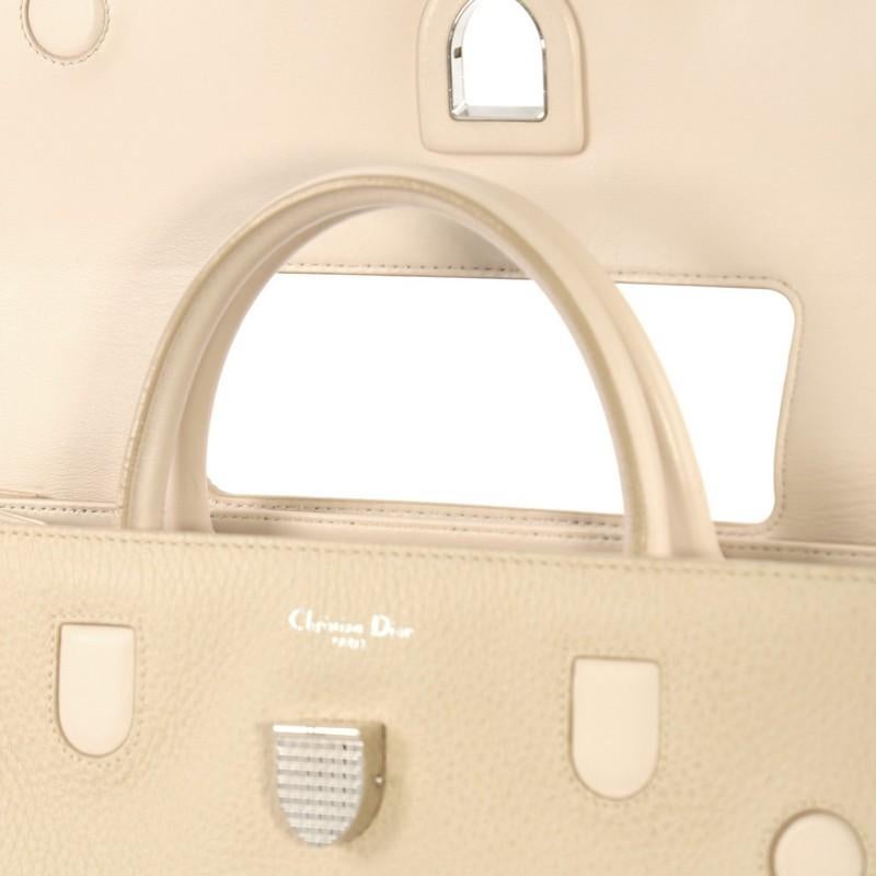 Christian Dior Diorever Handbag Leather Medium 2